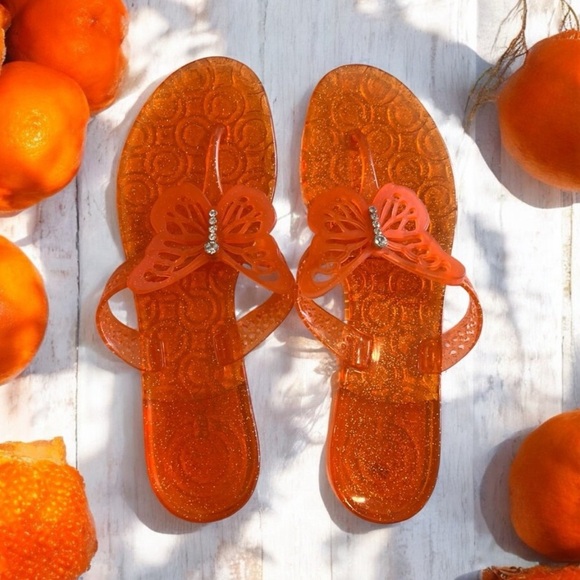 Coach Beautiful Pasarella Butterfly Sandals - Picture 7 of 17